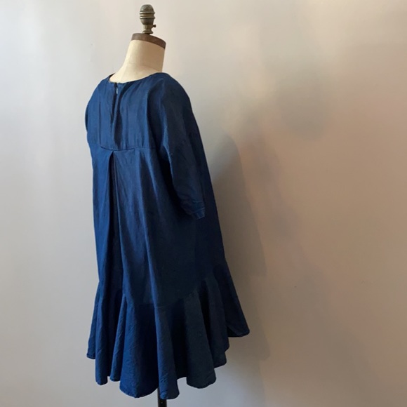 French Connection Denim Shirt Dress size 6 - Picture 3 of 8